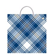 Пакет с пластиковой ручкой ПВД, 36х37 см, "Адмирал", 100 мкм, н00129222