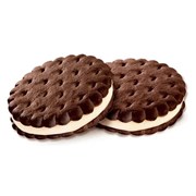 Печенье-сэндвич затяжное ЯШКИНО с шоколадно-сливочным вкусом, гофрокороб 4 кг, МП446