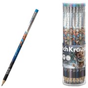 Карандаш чернографитный с ластиком ERICH KRAUSE "Magic Pet", НВ, 62769