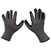 Перчатки нейлоновые SCAFFA "Старт", нитриловое покрытие (облив), размер 10, XL (очень большой), 00-01018560