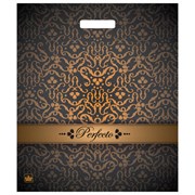 Пакет с вырубной ручкой ПВД, 42х48 см, "Перфекто Бисмарк", 90 мкм, н00244241