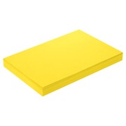 Бумага цветная ПЛОТНАЯ BRAUBERG, А4, 160 г/м2, 250 л., желтая, интенсив, для печати, творчества, 116674