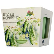 Набор для выращивания растений МАГИЯ ЦВЕТОВ, "Огурец корнишон" (горшок, грунт, семена), mf-021