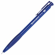 Ручка шариковая автоматическая BRAUBERG A-30 "WRITING 3.0", СИНЯЯ, пишущий узел 0,5 мм, линия письма 0,25 мм, 144339