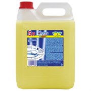 Средство для мытья посуды 5 л, ЗОЛУШКА, концентрат, "Лимон", М-04-1к