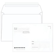 Конверты С5 (162х229 мм), отрывная лента, "Куда-Кому", 80 г/м2, КОМПЛЕКТ 1000 шт., 41378