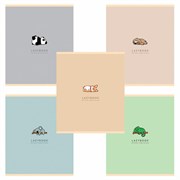 Тетрадь А5 48 л. ПЗБМ, скоба, клетка, матовая ламинация, брайль, "Только спокойствие" (микс в ПУ), 23867