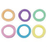 Резинки для волос НАБОР 35 шт., мягкие, маленькие, разные цвета, MONTE VITA (МОНТЕ ВИТА), 457055