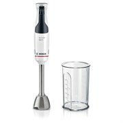 Блендер погружной BOSCH MSM4W210, 600 Вт, 1 скорость, 1 насадка, стакан, белый
