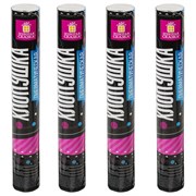 Хлопушка пневматическая 30 см "Серпантин" 3+1 шт. В ПОДАРОК, фольга разноцветная, ЗОЛОТАЯ СКАЗКА, 592084