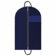 Чехол для одежды на молнии с ручками дорожный 60х100 см, синий, SHAMAANI (ШАМААНИ), 609602