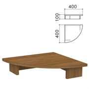 Подставка под монитор "Канц", 400х400х100 мм, цвет орех пирамидальный, МК01.9