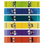 Закладки для книг МАГНИТНЫЕ, "МОНСТРИКИ", набор 6 штук, 60x20 мм, BRAUBERG, 116995