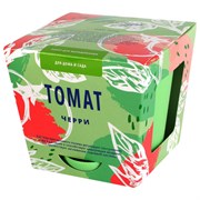 Набор для выращивания растений ТЫСЯЧА ЛИСТЬЕВ "Томат черри" (горшок, грунт, семена), tl-011