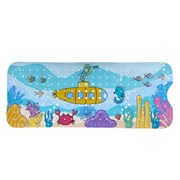 Коврик для ванны противоскользящий 100х40 см с рисунком "Батискаф", ПВХ, присоски, PRIMILA (ПРИМИЛА), 700378