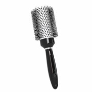 Расческа для укладки волос термобрашинг 24,5х6х4,5 см, круглая, продувная, черная, MONTE VITA (МОНТЕ ВИТА), 457418