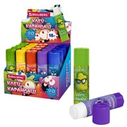 Клей-карандаш 15 г, кросс-серия МОНСТРИКИ, ассорти, BRAUBERG, 273237