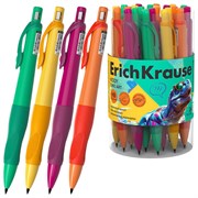 Карандаш механический 2 мм ERICH KRAUSE "Kiddy Dino", НВ, корпус ассорти, 63590
