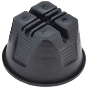 Держатель круглого проводника для плоской кровли IEK ZDP80-60-6-08