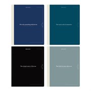 Тетрадь А5 96 л. BRAUBERG, на сшивке с корешком, клетка, обложка картон, "Vintage", 405290