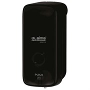 Дозатор для жидкого мыла LAIMA PROFESSIONAL PREMIUM BLACK, НАЛИВНОЙ, 0,5 л, черный, ABS-пластик, 609518