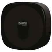 Диспенсер для туалетной бумаги LAIMA PROFESSIONAL PREMIUM BLACK (Система T2), малый, черный, ABS-пластик, 609521