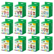 Фигурка-раскраска из гипса "С магнитом", с красками и кистью, ассорти, BRAUBERG KIDS, 666010