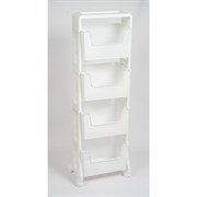 Напольная четырехярусная этажерка Violet Лофт