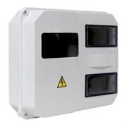 Пластиковый учетно-распределительный навесной корпус KRZMI ЩУРН-П 1/12