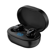 Наушники беспроводные TWS внутриканальные с микрофоном, SONNEN EP-BH25B, Bluetooth 5.3, черные, 514125