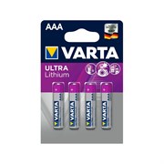 Батарейка Varta ULTRA FR03 AAA BL4 Lithium 1.5V (6103) (4/40/200)