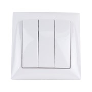 Трехклавишный выключатель Кунцево-Электро СЕЛЕНА С0510-406