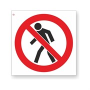 Знак Стандарт Знак Проход запрещен