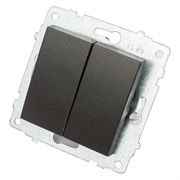 Механизм 2-клавишного выключателя OVIVO 600-000217-202