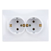 Двойная розетка INTRO Plano