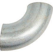 Безшовный крутоизогнутый оцинкованный стальной отвод МЕТАЛЛСЕРВИС 1211442