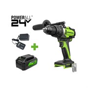 Бесщеточная ударная дрель-шуруповерт GreenWorks GD24DD140