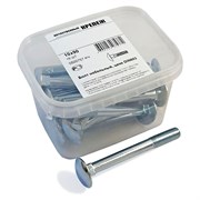 Мебельный болт качественный крепеж 10x90 DIN603 (15 шт.)