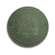 Полимерно-композитный люк для колодца 315 П Агросток A15