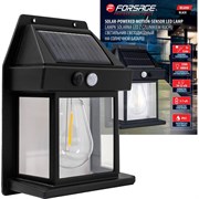 Светодиодный светильник Forsage F-WL6009 Black(58887)