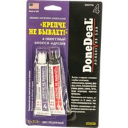 Четырехминутный эпокси-полиадгезив DONE DEAL Крепче не бывает!