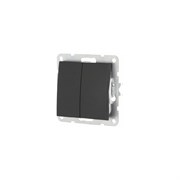 Двухклавишный выключатель LK Studio 861108-1