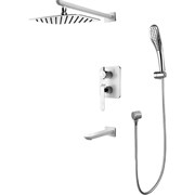 Встраиваемый смеситель для ванны и душа Lemark Melange