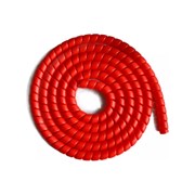 Спиральная пластиковая защита PARLMU SG-26-C13-k2, полипропилен, размер 26, выпуклая поверхность, цвет красный, длина 2 м