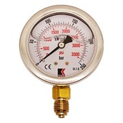 Радиальный глицериновый гидравлический виброустойчивый манометр АРКАИМ WKP1007