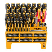 Набор отверток и вставок (бит) TOLSEN GRIPro