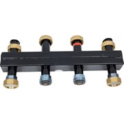 Настенный коллектор на 2 3 насосных модуля контура Meibes M663012.RU