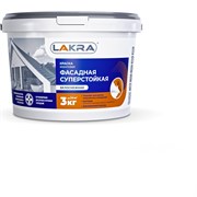 Акриловая суперстойкая фасадная краска Лакра ЛА-00000061