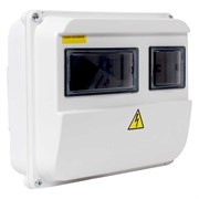 Пластиковый учетно-распределительный навесной корпус KRZMI ЩУРН-П 1/3