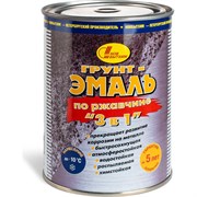 Грунт-эмаль по ржавчине Новбытхим 2904